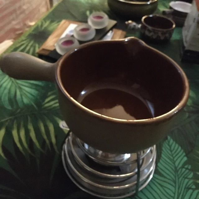 Service à fondue Bourguignonne Le Creuset en boîte vintage
