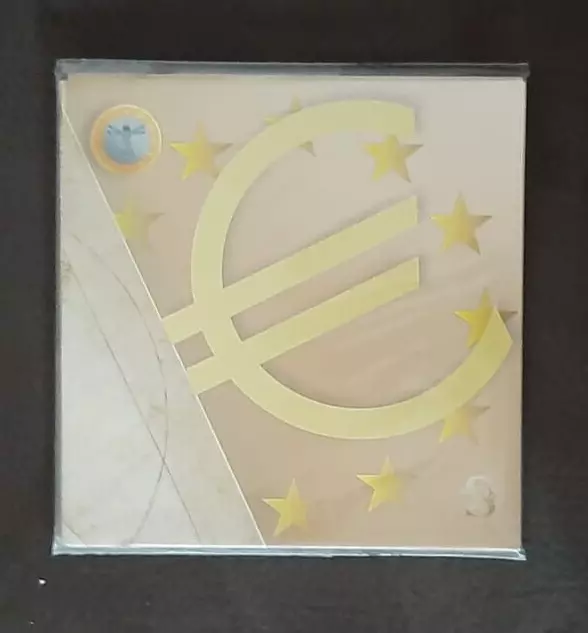 EURO KMS ITALIEN 2003 BU Kursmünzensatz im Folder Coin Set Italy Italia