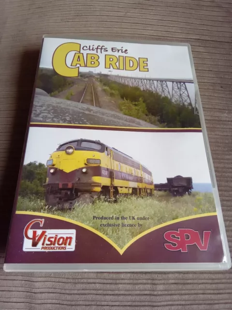 Cliffs Erie - Cab Ride - Mining Plant Line now Closed - Drivers Eye View - DVD