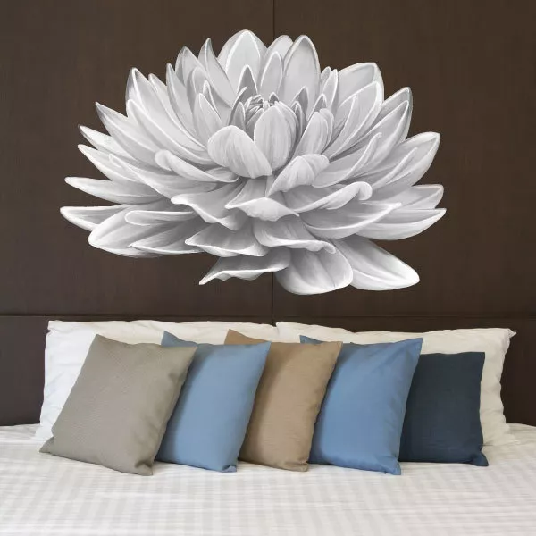 Flower Wall Stickers Vinyl Floral Wall Decals Wall Any Room Art Wall Graphics