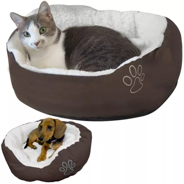 Pet Bed Pad for Cat/Dog  Anti-Anxiety Orthopedic Soft-Warm/Cozy-Easy Washing