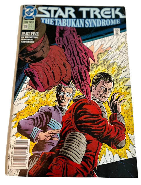 Star Trek The Tabukan Syndrome. Nov. 39. VF 7.5 Carded And Poly-sleeve
