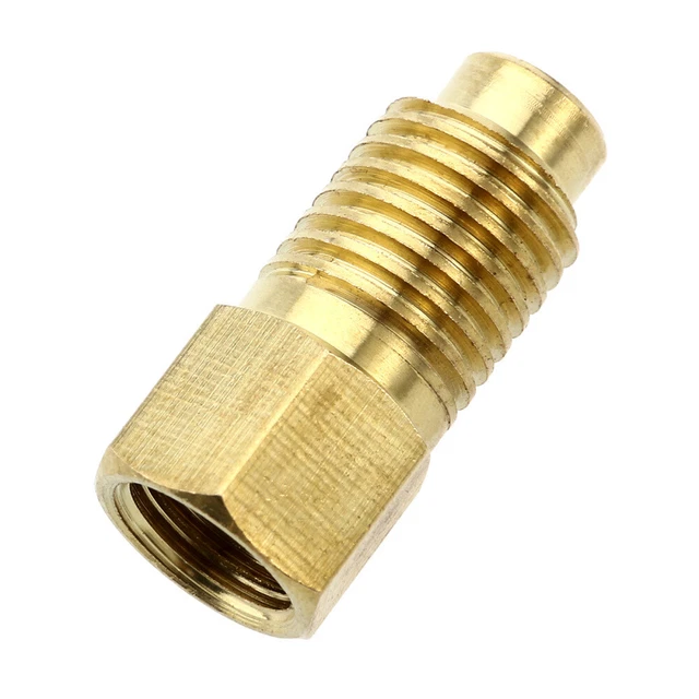 LYTIVAGEN 2 PCS Adaptador En Juntas De Latón De 5/16 "SAE Hembra A 1/4