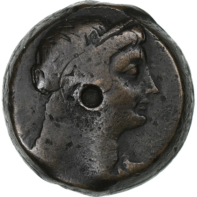 [#1273324] ÉGYPTE, PTOLÉMÉE V, Diobole, 204-180 BC, Alexandrie, Bronze ...