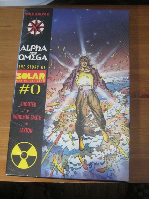Solar Man of the Atom #0 Alpha and Omega HC Slipcase Still Sealed ValiantZCO3