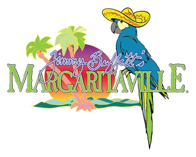 Margaritaville Jimmy Buffetts Sombrero Decal Sticker 3M Usa Vehicle Window Car