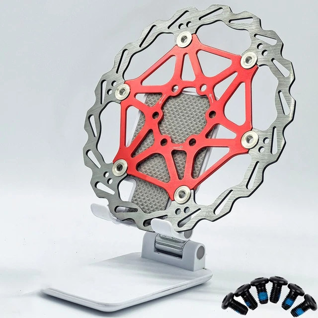 2 Disques De Frein 160 Mm Acier Inoxydable - 6 Trous - Compatible Kukirin G2 Et Autres Scooters - Blanc