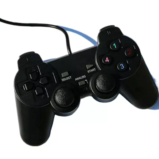 Wired 208 USB For Computer Gaming Controller for PC Dual Vibration Motors