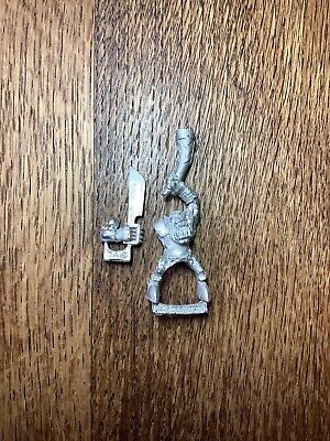 WARHAMMER CITTADELLA 80s pre-afferma FTO-08 Orc la ricarica con polearm B 