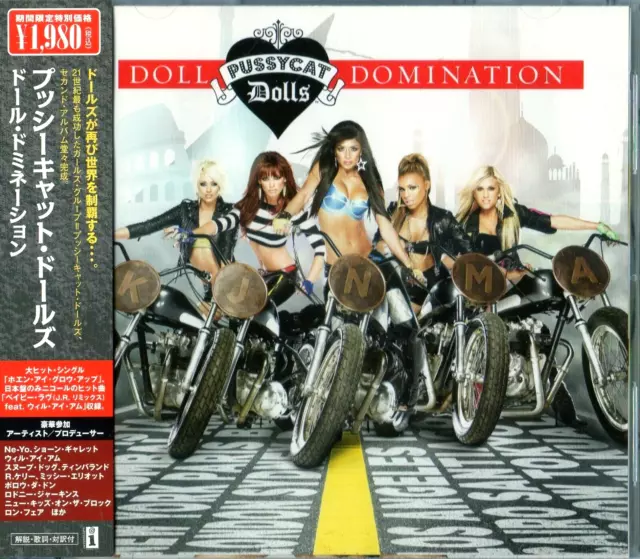 The Pussycat Dolls - Doll Domination CD Japan Obi  +3 Bonus UICS9096