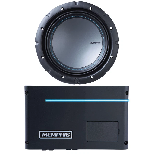 Memphis PRXA600.1 Power Reference Series Mono Subwoofer Amplifier and 1 Memph...