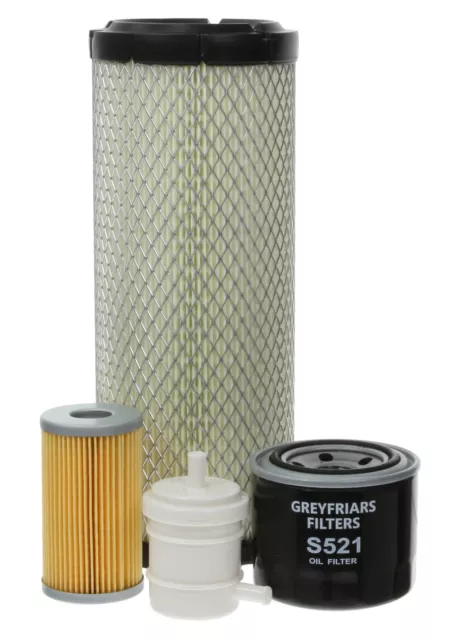 500 Hour Filter Service Kit for Komatsu PC 45 R-8 Mini Excavator