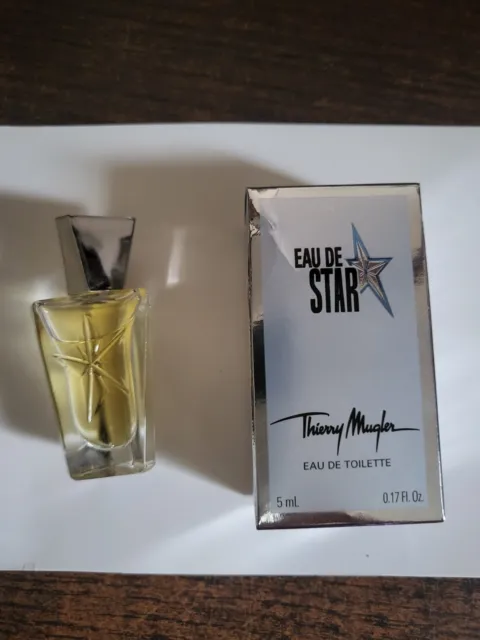miniature parfum  Mugler Eau De Star 5Ml Pleine + Boîte