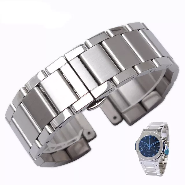 Bracelet Acier pour Hublot Classic Fusion Men or Lady en 316L Inoxydable