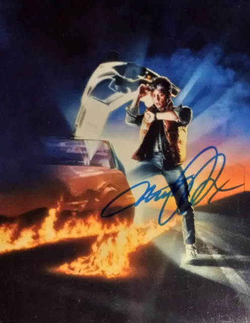 Michael J Fox - Signed Autographed 8x10 Photo W/A1COA