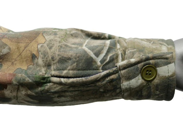 Mens Thick Fleece Realtree Jacket Jungle Camo Print Hunting Fishing Coat M-6XL 11