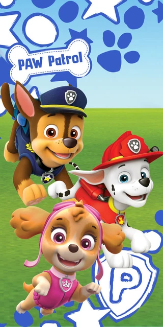 Asciugamano PAW Patrol 70x140 cotone telo da spiaggia telo da bagno telo in velluto telo doccia