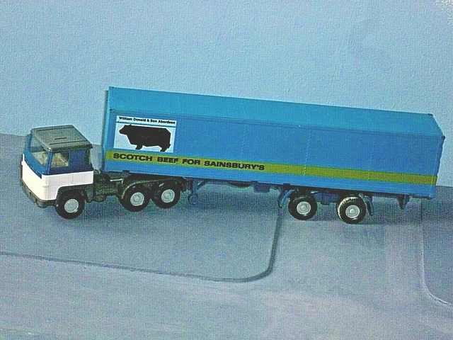 Semi-remorque Scania Porte-conteneurs Wiking HO 1:87 - Occasion, Bleu