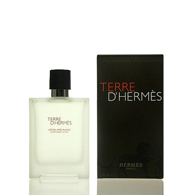 (555 EUR/L) HERMES Terre d Hermes After Shave Lotion 100 ml NEU OVP EUR