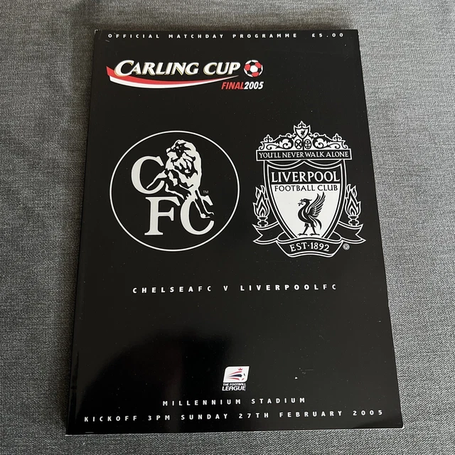 Carling Cup Final Chelsea v Liverpool 2005