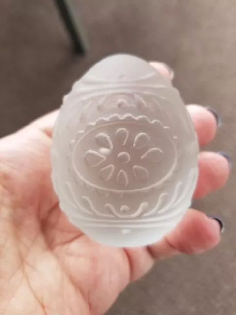 Vintage Hummel Goebel 1979 1st Edition Glass Designed Egg Germany