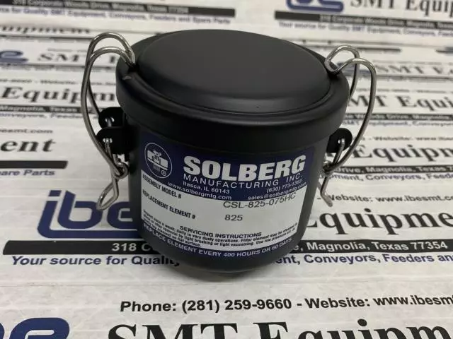NEW Solberg Inlet Vacuum Pump Air Filter - CSL-825-075HC w/Warranty