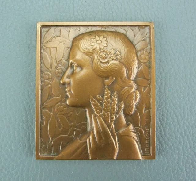 MEDAILLE - CHAMBRE SYNDICALE DES ENTREPRENEURS DE CONSTRUCTIONS Metalliques De France 1886