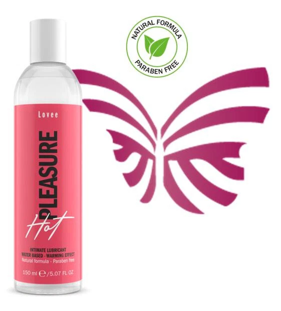 Lubrificante sessuale effetto caldo gel intimo vaginale anale crema a base acqua