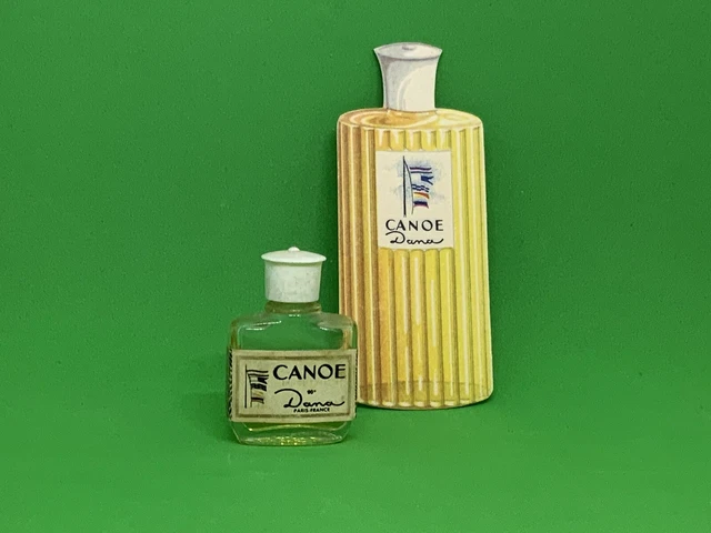 DANA CANOË EAU De Toilette 90° Miniature De Parfum Pleine + Carte À