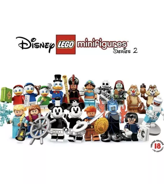 LEGO Minifigures ~ Disney Series 2 ~ 71024 ~ Pick Your Own ~ Tracked Postage