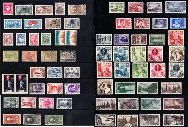 Lot Timbres Russie Russia stamp Collection