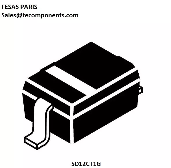 ON SD12CT1G ESD Suppressors / TVS Diodes Bidirectional 12V 350W (100Pcs)