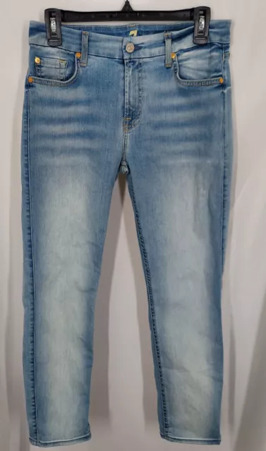 7 For All Mankind Kimmie Crop  Jeans Womens Size 30