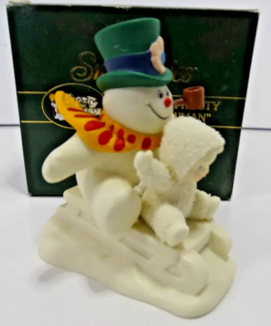 Dept 56 Snowbabies Figurine "Fun With Frosty the Snowman"