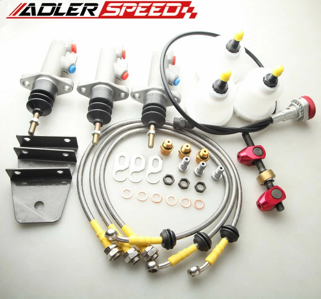 Hydraulic Pedal Box Kit Lines For Hydraulic Bias Pedal Brake