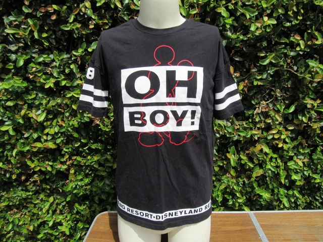 Men's Size Small Disney Parks Disneyland Resorts Micky Mouse Oh Boy T-Shirt