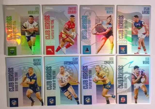 2024 NRL TRADERS- CLUB HEROES- Pick your Card/s