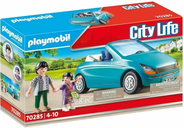 Playmobil Boite Neuve City Life Famille Avec Voiture 70285 NEUF