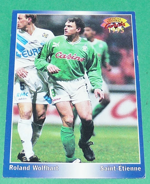 GERALD PASSI AS SAINT-ETIENNE ASSE VERTS PANINI FOOTBALL CARD 1995
