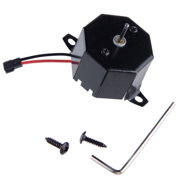 Motor herramienta de repuesto de ventilador alto destornillador negro motor de calefacción autocorriente