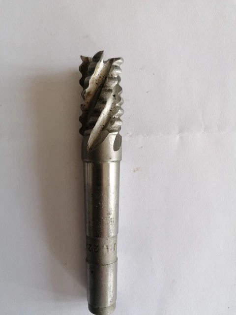 Fraise Hss 21,5 mmravageuse 5  Dents  Cone Morse 2 Hss  fraise fraisage