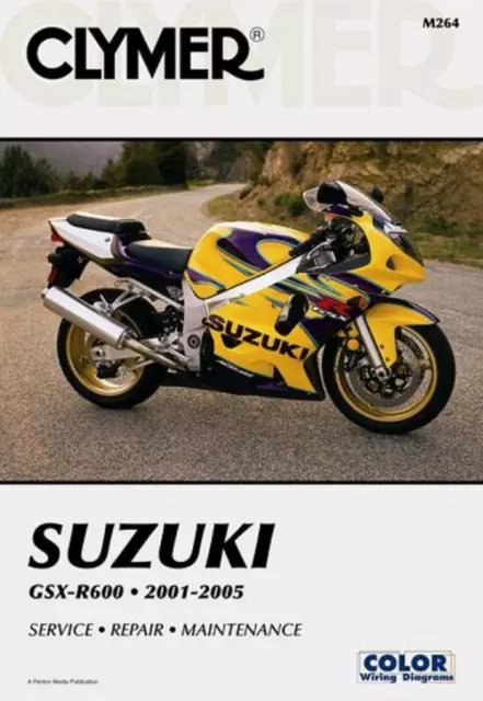 Suzuki GSX-R600 Alstare 2001-2005 Clymer Workshop Manual