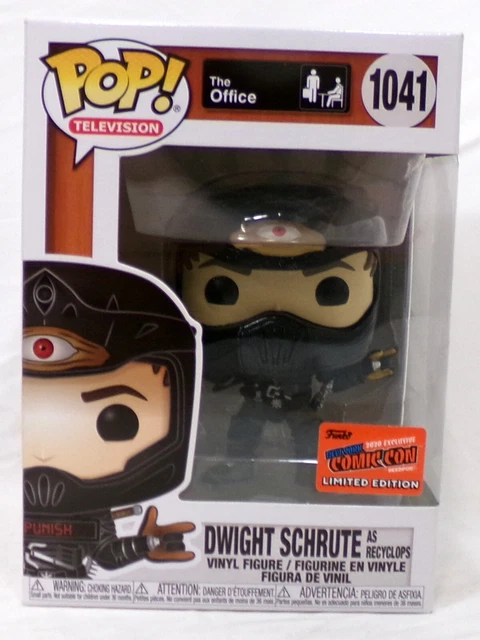 FUNKO POP THE Oficina 1041 Dwight Schrute Como Recyclops Comic Con
