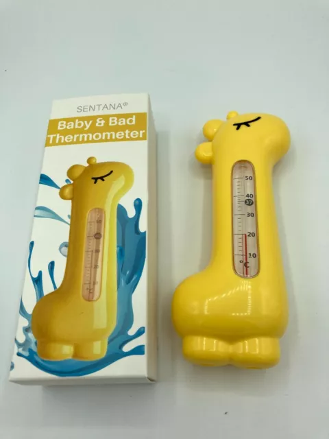 Baby Badethermometer von Sentana | kleine Giraffe | BPA-frei