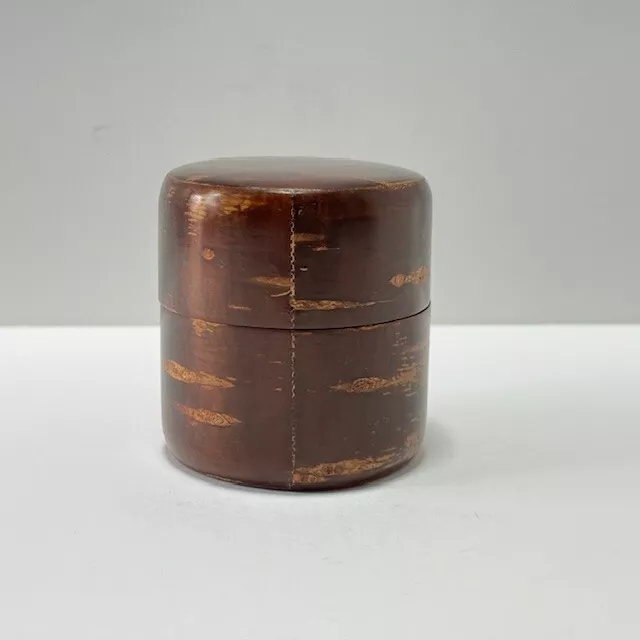 Japanese Tea Ceremony Tea Caddy Natsume Chaki Akita birch Wood Chado Sado