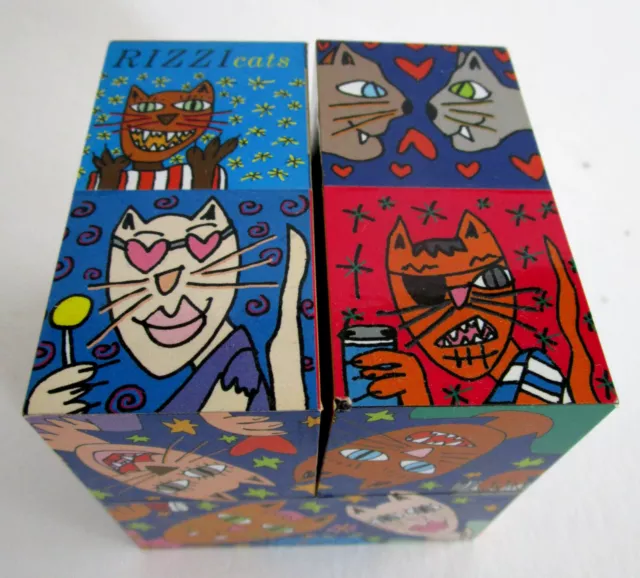 James Rizzi ***** Zauberwürfel Cats Aus 2001 ***** ! Rarität !