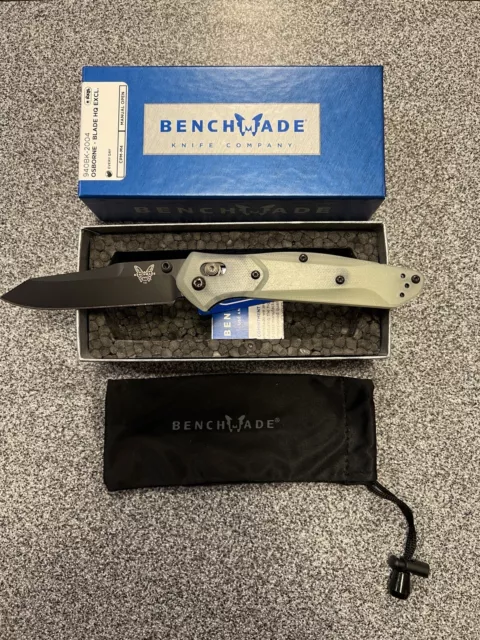 Benchmade Osborne 940BK-2004 M4 Jade G10 Brand New