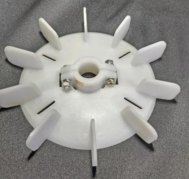 Adjustable Bore Plastic Cooling Fan For 2HP Electric Motors New