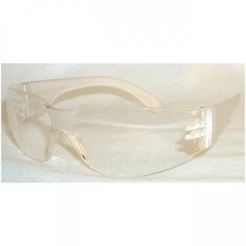 12 PR Light Weight Protective Shooting Safety Glasses Clear Lens Work ANSI Z87+
