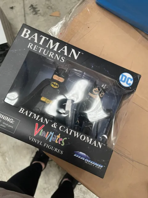 DC Movie Classics: Batman & Catwoman Vinimate Vinyl Figures - Batman Returns